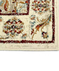Kashan Ornate Florals Carpet Area Rug