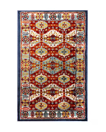 Kashan Symmetrical Motifs Carpet Area Rug