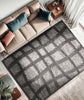 Wavy Chequered Bedford Carpet Area Rug