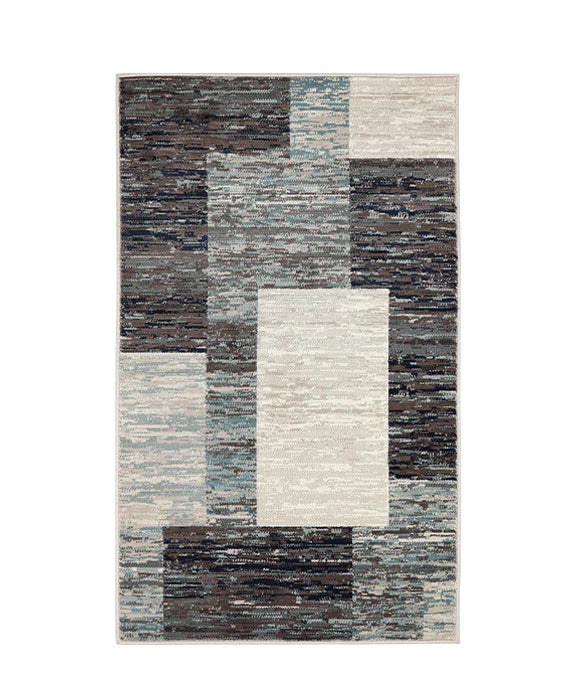Shiraz Cubic Patterns Carpet Area Rug – Sapana Carpet-Mats