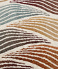 Shiraz Curved Leaves  Pattern Carpet Area Rug