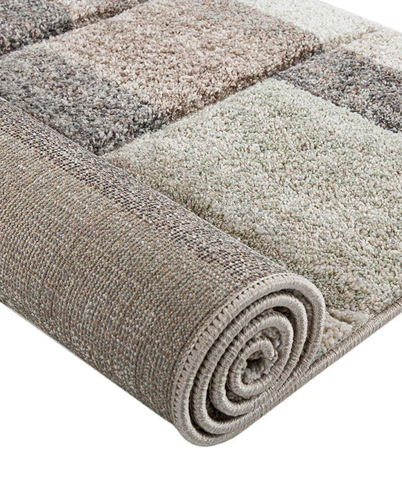 Block Pattern Area Rug Venice Block Pattern Area Rug – Sapana Carpet-Mats